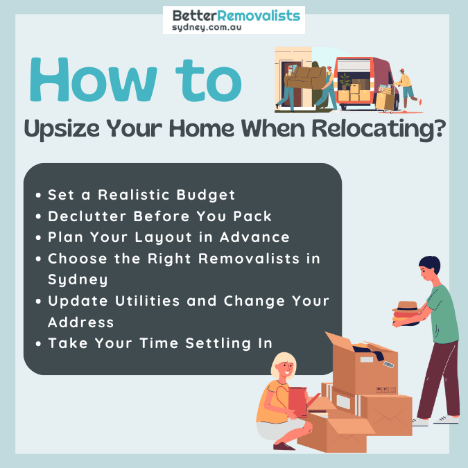 How to Upsize Your Home When Relocating