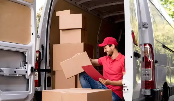 professional mover during a job